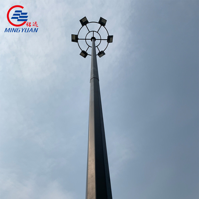 আউটডোরের জন্য সিসিটিভি সহ 55 মিটার অল ইন ওয়ান স্মার্ট লাইট পল