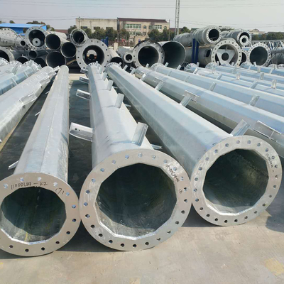 120 ফুট ভারী একক টেলিযোগাযোগ টাওয়ার মোবাইল ওয়াইফাই অ্যান্টেনা মাস্ট